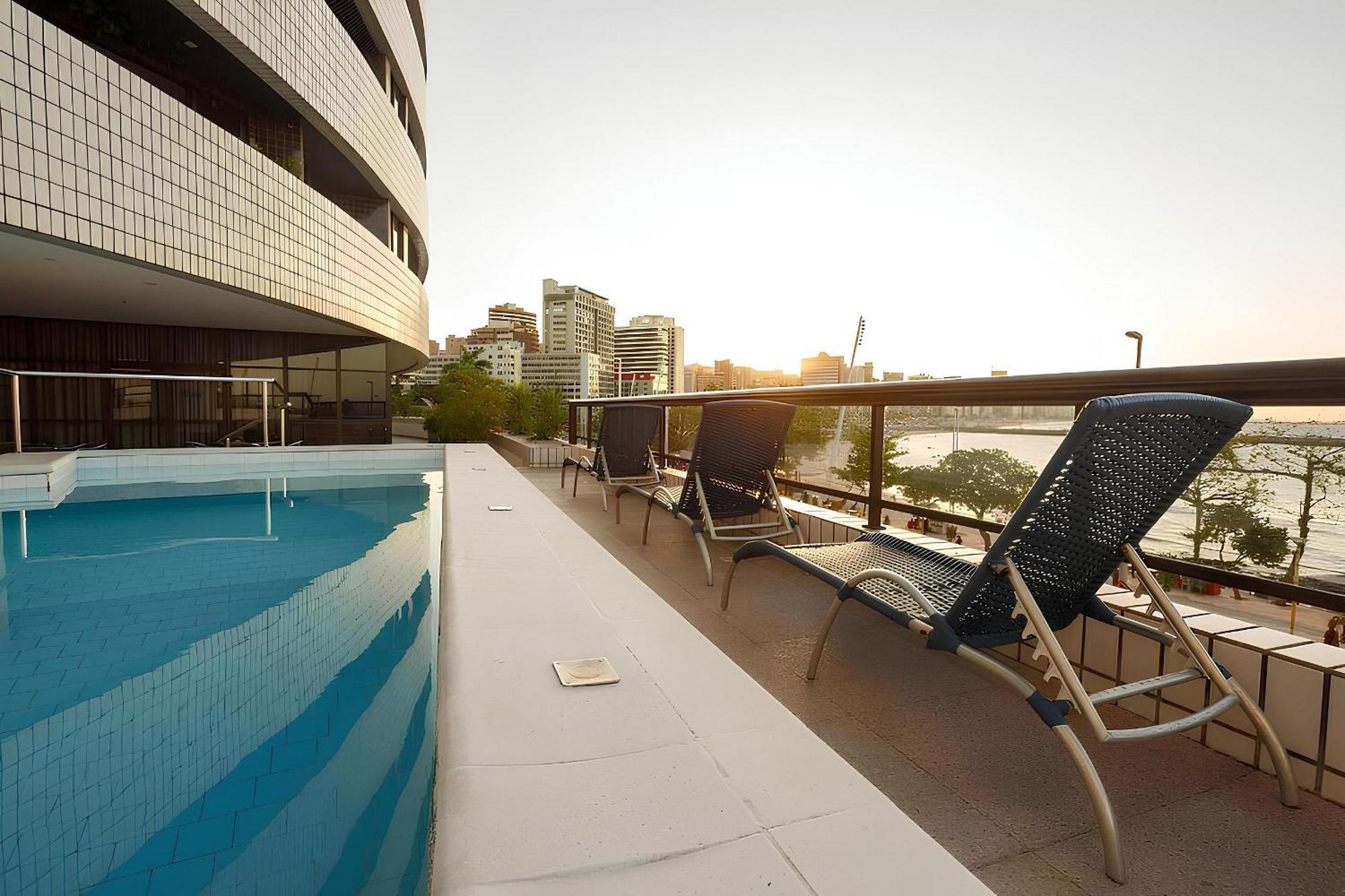 Flat Particular Em Blue Tree Towers Beira Mar Fortaleza エクステリア 写真